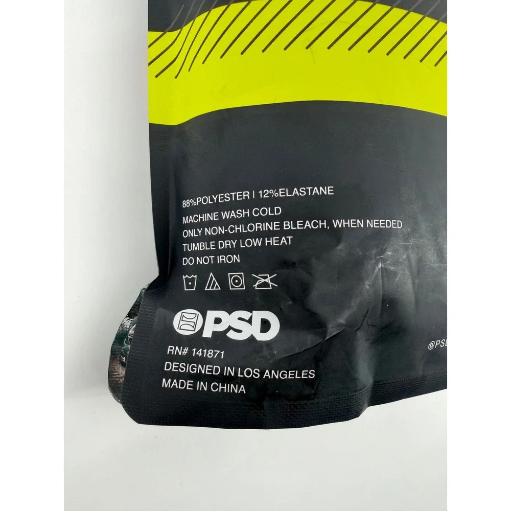 PSD Mens Core Standard Premium Boxer Briefs‎ 3 Pack XL Fortune Print NWT